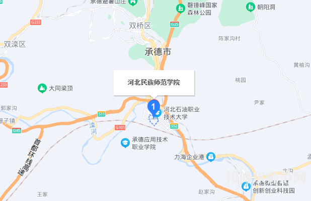 河北民族師范學(xué)院2023年地址在哪里